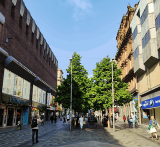 Sauchiehall iela Glazgovā