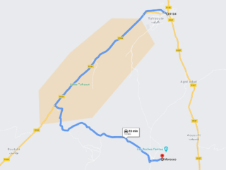 Nokļūšana ar auto. Map data: Google ©2021