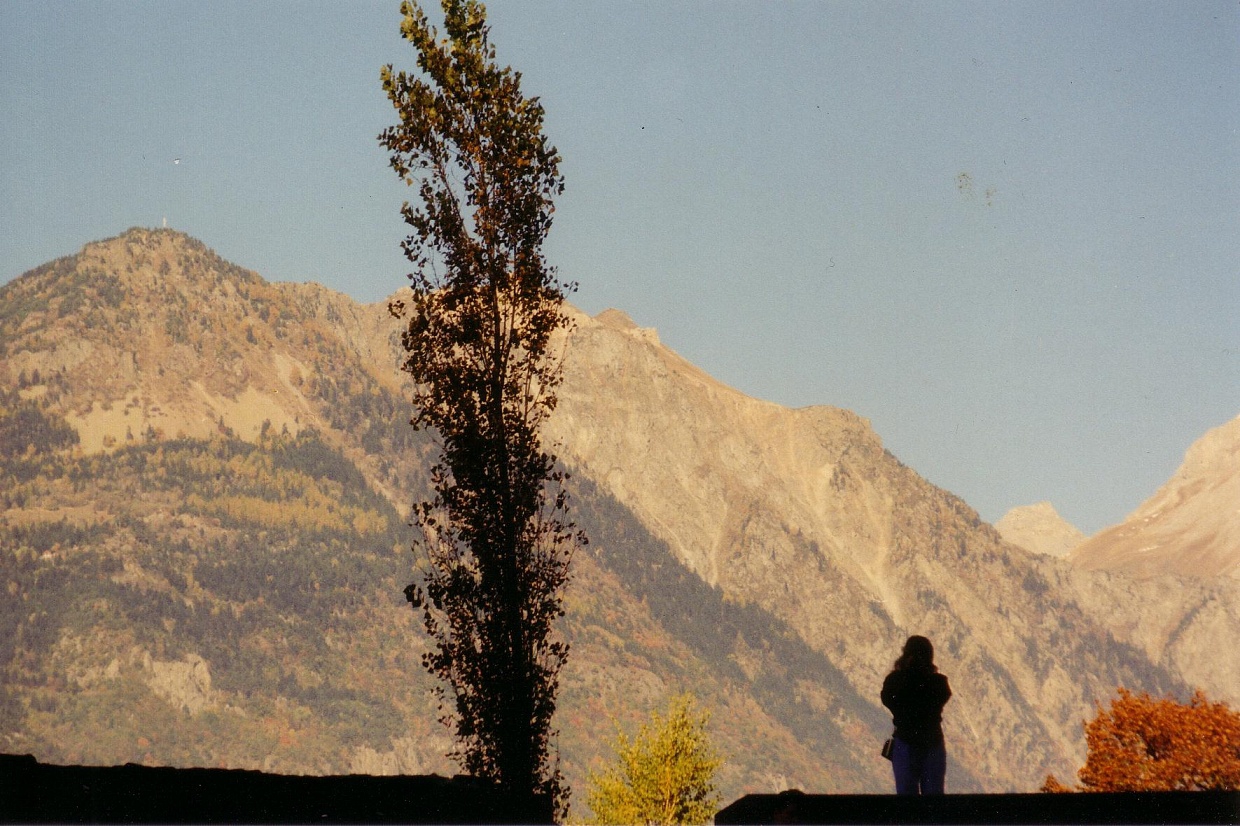 Kalnu ainava Šveicē