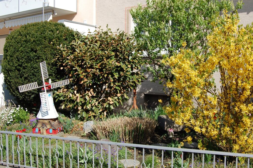 Pavasaris Vācijas mazpilsētā